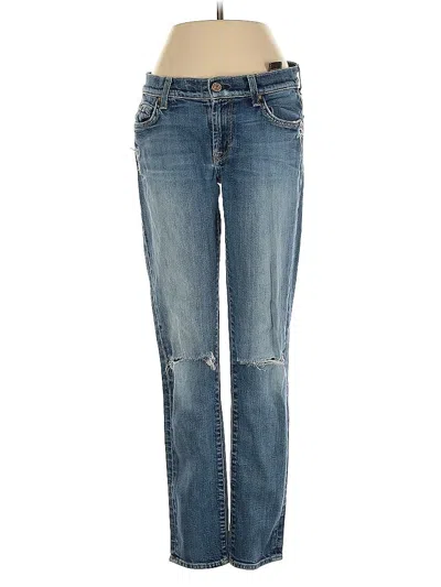 Pre-owned 7 For All Mankind Jeans In Blue