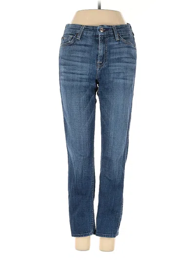 Pre-owned 7 For All Mankind Jeans In Blue