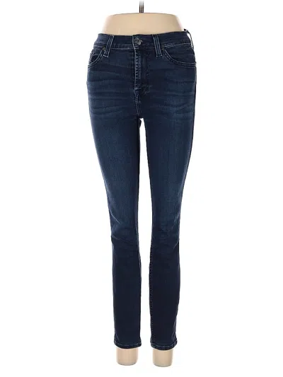 Pre-owned 7 For All Mankind Jeans In Blue