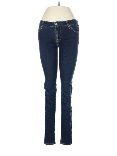 Pre-owned 7 For All Mankind Jeans In Blue