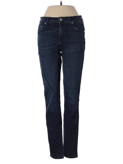 Pre-owned 7 For All Mankind Jeans In Blue