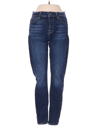 Pre-owned 7 For All Mankind Jeans In Blue