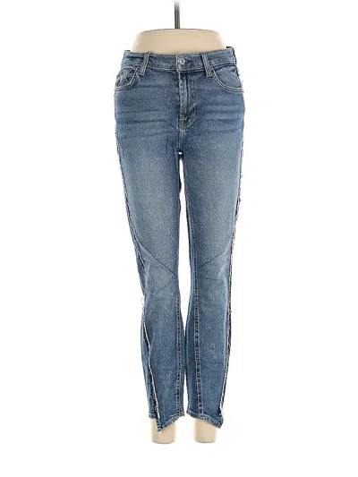 Pre-owned 7 For All Mankind Jeans In Blue