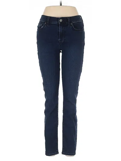 Pre-owned 7 For All Mankind Jeans In Blue