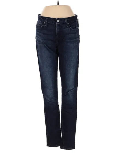 Pre-owned 7 For All Mankind Jeans In Blue