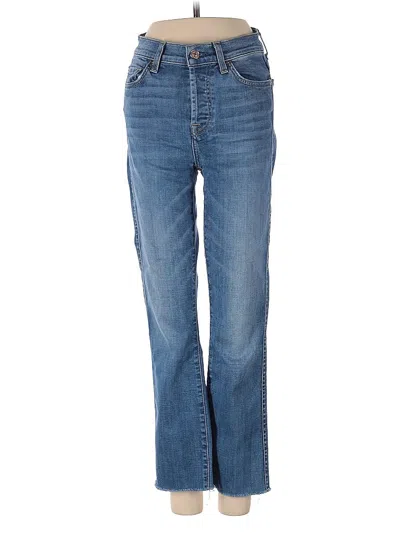Pre-owned 7 For All Mankind Jeans In Blue