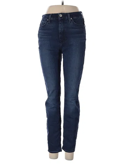 Pre-owned 7 For All Mankind Jeans In Blue