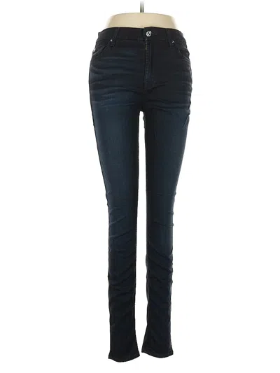 Pre-owned 7 For All Mankind Jeans In Blue