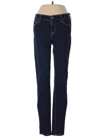 Pre-owned 7 For All Mankind Jeans In Blue