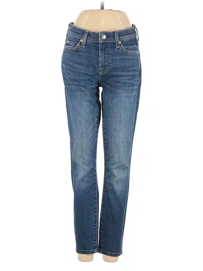 Pre-owned 7 For All Mankind Jeans In Blue