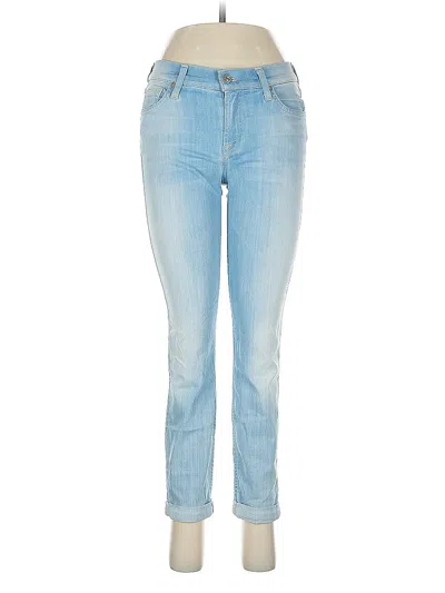 Pre-owned 7 For All Mankind Jeans In Blue