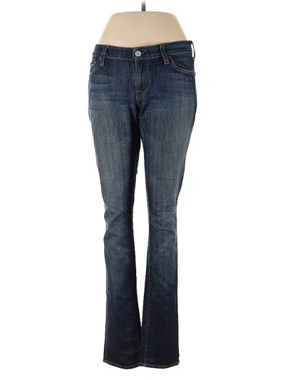Pre-owned 7 For All Mankind Jeans In Blue