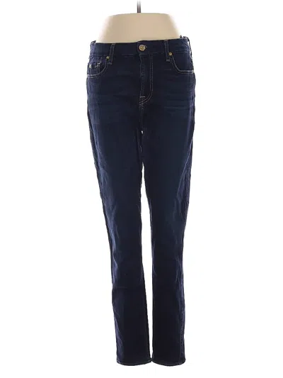 Pre-owned 7 For All Mankind Jeans In Blue