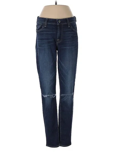 Pre-owned 7 For All Mankind Jeans In Blue