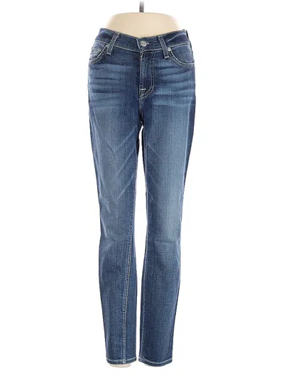 Pre-owned 7 For All Mankind Jeans In Blue