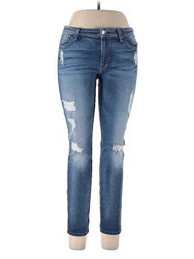 Pre-owned 7 For All Mankind Jeans In Blue