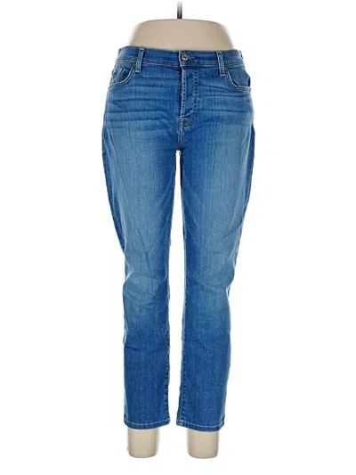 Pre-owned 7 For All Mankind Jeans In Blue