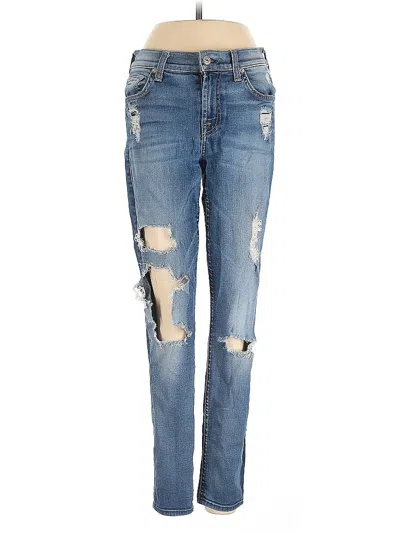 Pre-owned 7 For All Mankind Jeans In Blue