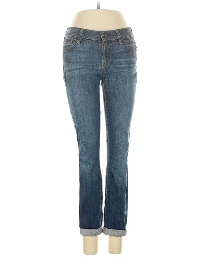Pre-owned 7 For All Mankind Jeans In Blue