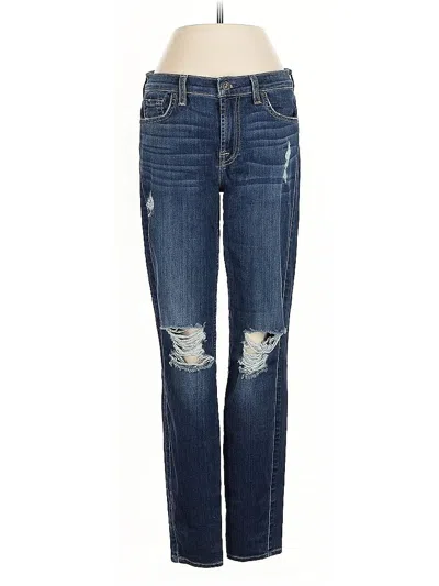 Pre-owned 7 For All Mankind Jeans In Blue