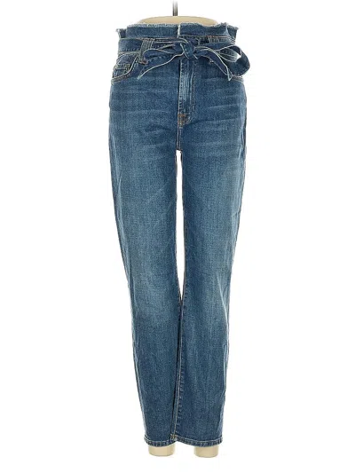 Pre-owned 7 For All Mankind Jeans In Blue