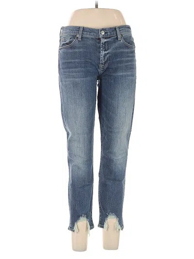 Pre-owned 7 For All Mankind Jeans In Blue