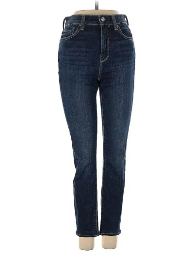 Pre-owned 7 For All Mankind Jeans In Blue