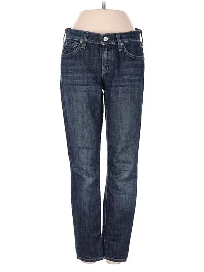 Pre-owned 7 For All Mankind Jeans In Blue