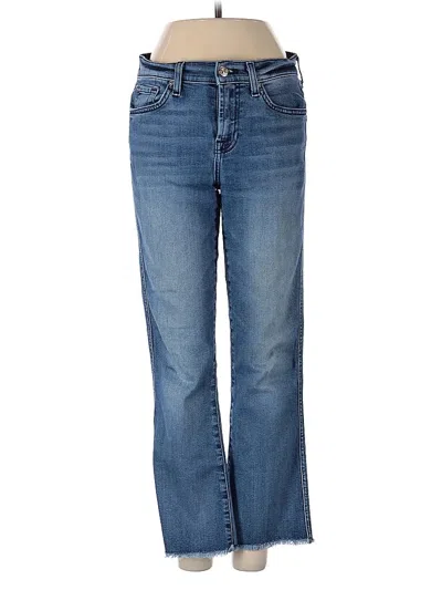 Pre-owned 7 For All Mankind Jeans In Blue