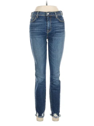 Pre-owned 7 For All Mankind Jeans In Blue
