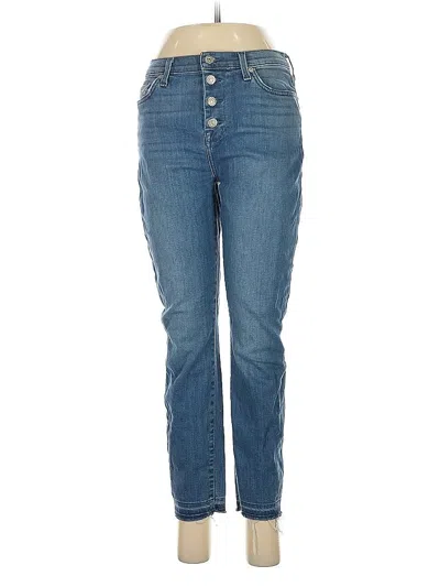 Pre-owned 7 For All Mankind Jeans In Blue