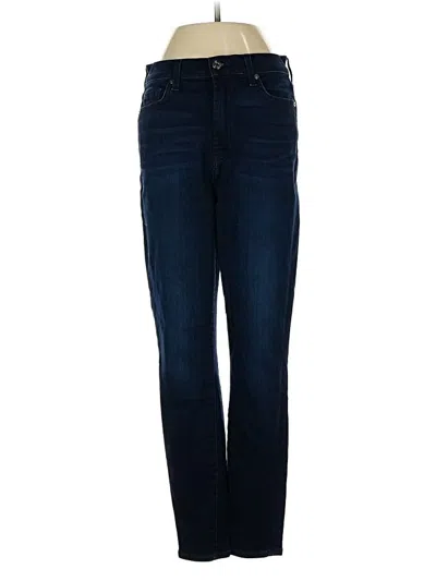 Pre-owned 7 For All Mankind Jeans In Blue