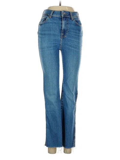 Pre-owned 7 For All Mankind Jeans In Blue
