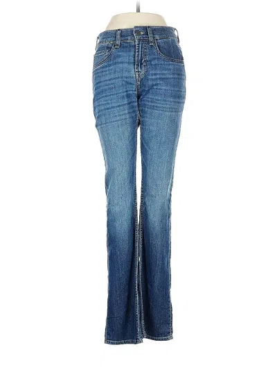 Pre-owned 7 For All Mankind Jeans In Blue