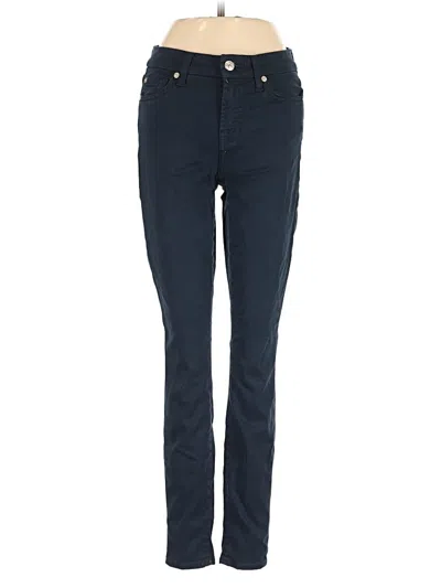 Pre-owned 7 For All Mankind Jeans In Blue
