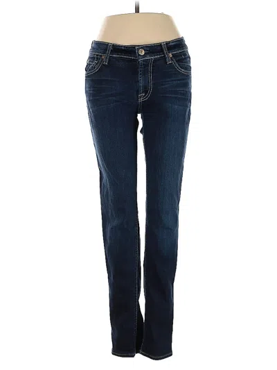 Pre-owned 7 For All Mankind Jeans In Blue
