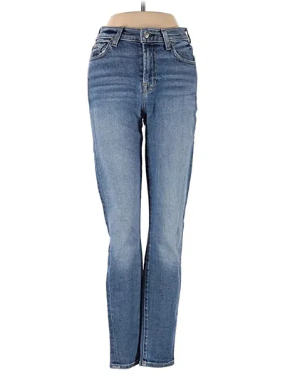 Pre-owned 7 For All Mankind Jeans In Blue