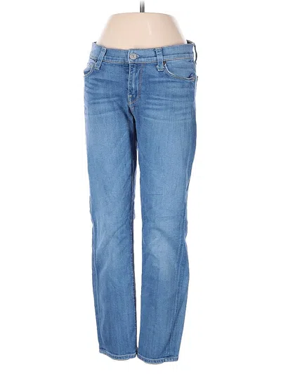 Pre-owned 7 For All Mankind Jeans In Blue