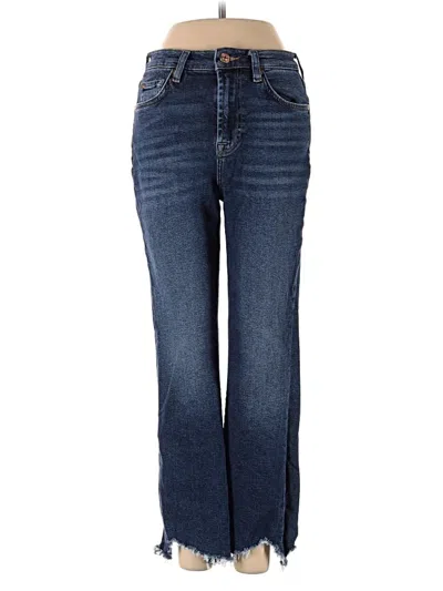 Pre-owned 7 For All Mankind Jeans In Blue