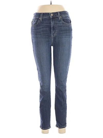 Pre-owned 7 For All Mankind Jeans In Blue
