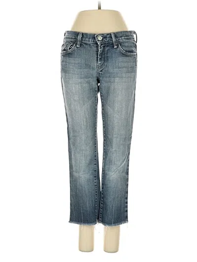 Pre-owned 7 For All Mankind Jeans In Blue