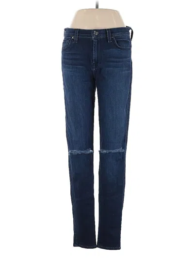 Pre-owned 7 For All Mankind Jeans In Blue