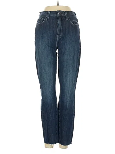 Pre-owned 7 For All Mankind Jeans In Blue