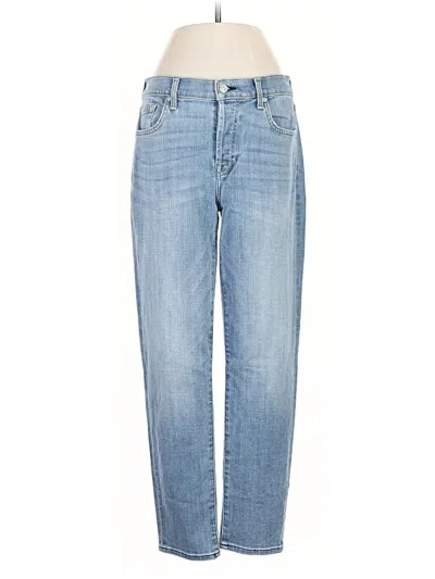 Pre-owned 7 For All Mankind Jeans In Blue