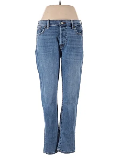 Pre-owned 7 For All Mankind Jeans In Blue