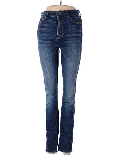 Pre-owned 7 For All Mankind Jeans In Blue