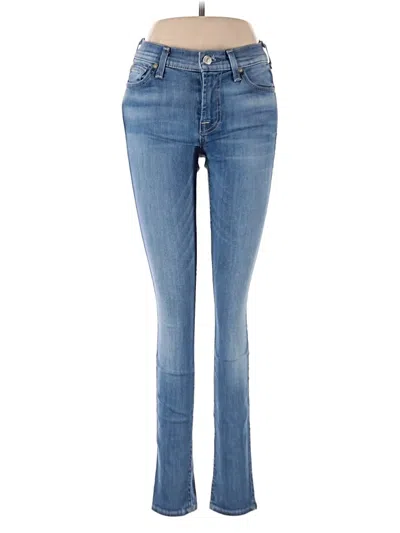 Pre-owned 7 For All Mankind Jeans In Blue