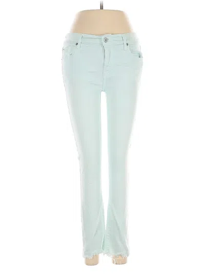 Pre-owned 7 For All Mankind Jeans In Blue