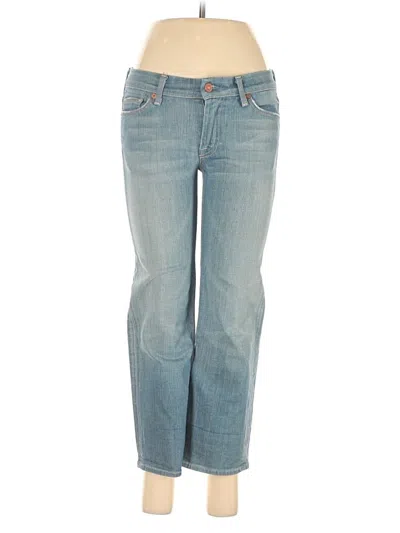 Pre-owned 7 For All Mankind Jeans In Blue