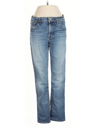 Pre-owned 7 For All Mankind Jeans In Blue